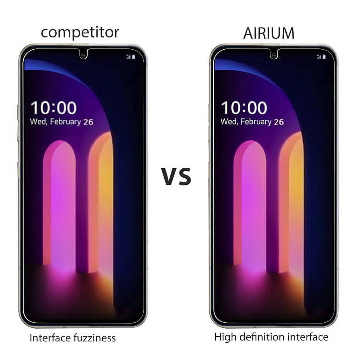 LG V60 Dual Screen Case For LG V60 ThinQ 5G Tempered Glass Screen