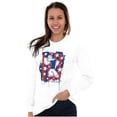 thumbnail image 4 of Patriotic Popeye The Sailor Man Long Sleeve TShirt Men Women Brisco Brands M, 4 of 6