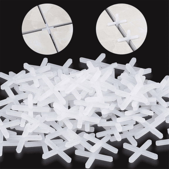 50 Set Tile Leveling System Kit with Tile Leveler & Special Wrenches & 2mm Tile Spacers