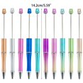 thumbnail image 2 of Plastic Beadable Pen 5Pcs Ballpoint Pen Shaft Black Ink Beaded Pens DIY Pens, 2 of 21