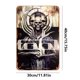 thumbnail image 5 of Placa Metal Vintage Banda para Herramientas Pintura Hierro Rectangular Arte La Pared 30x40cm, 5 of 9