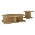 thumbnail image 1 of Cortona Ensemble 2 Pcs Table Basse et Bout de Canapé Mangue, 1 of 11