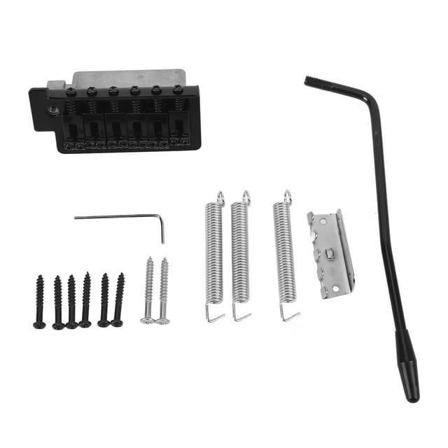 Electric Guitar Tremolo Bridge Retro Metal Wear Resistant 6 String Tremolo System for ST Guitar