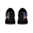 thumbnail image 4 of Firefighter Thin Red Line American flag Shoes Sneakers Black Size 12, 4 of 7