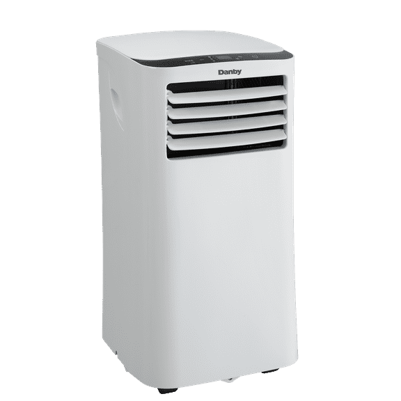 Danby 5,300 BTU (9,000 BTU ASHRAE) 3-in-1 Portable Air Conditioner with Remote in White for Rooms up to 150 sq. ft.