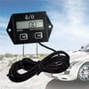 New Waterproof digita l Engine Motorcycle Tach/Hour Meter Tachometer For Spark Plug