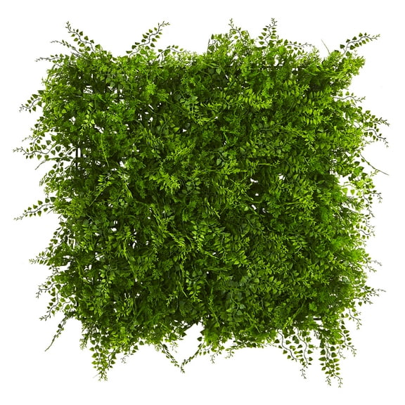 Nearly Natural 20" x 20" Artificial Fern Wall Panel (Indoor/Outdoor)