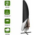thumbnail image 1 of Waterproof parasol cover in Oxford fabric, 265 cm high, black color., 1 of 5
