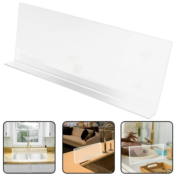 FELTECHELECTR Splash Guard Plate White PVC 4Pcs Waterproof
