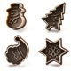 thumbnail image 1 of 4 unids/set molde para galletas, 1 of 2