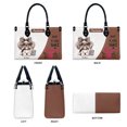 thumbnail image 2 of Havanese Dog Bag, Personalized Leather Handbags For Women - Personalized Leather Purse with Name - Tote Bags for Mom Grandma - Custom Gifts Ideas for Her, Gift for Dog Lover, 2 of 7