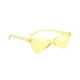 thumbnail image 2 of Gafas de sol triangulares Gafas de sol de para mujeres Hombres Marco ligero de verano Gafas para la playa Viajes Compras Vacaciones Amarillo Yinane anteojos de mujer, 2 of 8