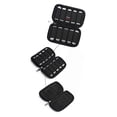 thumbnail image 3 of Cheers.US U Disk Bag Dustproof Durable Shockproof Storage Organizer Zipper Flash Drives Portable Travel Protective Case Holder, 3 of 7