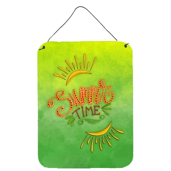 Carolines Treasures BB7453DS1216 Summer Time Wall or Door Hanging Prints 12WX16H multicolor