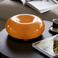 thumbnail image 3 of Orange Donut Lamp, Mid Century Modern Bedside Novel Art Deco Beautiful Table and Wall Decoration Lamp, 3 of 6