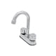 thumbnail image 1 of Mezcladora Para Lavabo 4 Cuello Alto Acero Inoxidable Plateado Cromado, 1 of 4