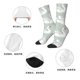 thumbnail image 5 of Balery White Birds Calcetas Largas con Estampado para Hombre y Mujer – Suaves y Transpirables, Talla Única (US 5-11), 5 of 6