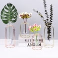 thumbnail image 2 of OUSITAID Metal Vase Frame  Geometric Plant Pot  Centerpiece Plant Vase  Plants Tabletop Display Holder with Iron Art Frame Stand for Table Office Home Decor, 2 of 9