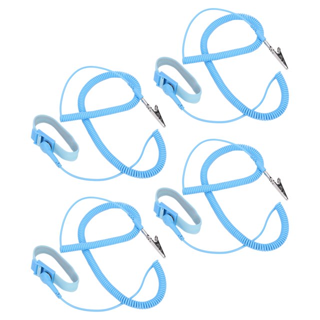 Correa De Muñeca ESD, Correa De Muñeca Antiestática PU Durable Estable Para Uso A Largo Plazo Para Herramientas De Electricistas ANGGREK Herramientas