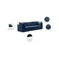 thumbnail image 2 of Meridian Furniture Jacob Navy Velvet Modular Sofa, 2 of 10