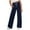 Navy, variant on FAIWAD Kids Girls Wide Leg Sweatpants High Waisted Drawstring Baggy Pants Casual Athletic Joggers Sweat Pants