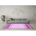 thumbnail image 3 of Ahgly Company Indoor Rectangle Abstract Pink Contemporary Area Rugs, 5' x 8', 3 of 4