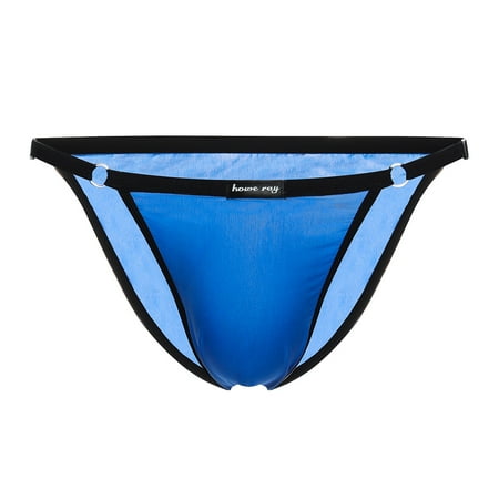 

Sexy Lingerie Thongs See Through Low Men Briefs Breathable Comfortable Jockstrap