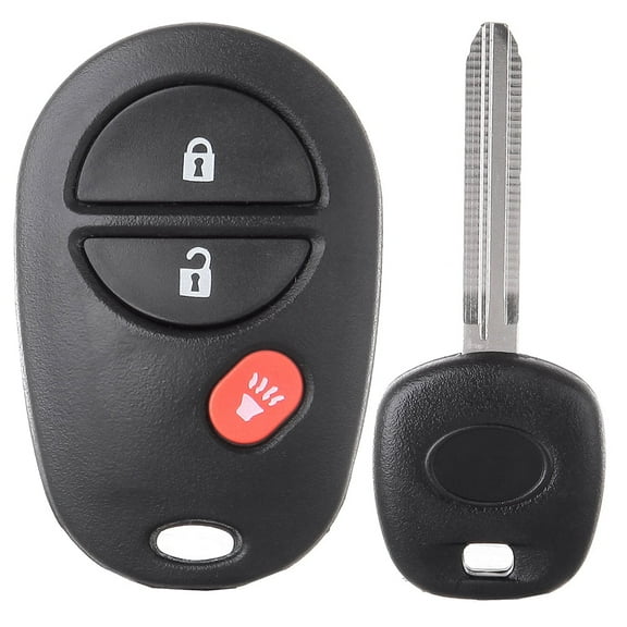 cciyu Remote Key Fob 2005-2010 Fit for Scion tC 2.4L 2010 Fit for Fit for Toyota 4Runner 2.7L TOY44D-PT,5910834