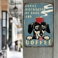 thumbnail image 3 of Gift for Dachshund Lovers Easily Distracted by Dogs Coffee Shop Wall Art Dog, Home Decor Antique Metal Signs for Bar Kitchen, Nostalgic Decor-8x12inch(20x30cm), 3 of 5