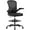Black Drafting Chair, variant on Ergonomic Office Chair Big and Tall, 350LBS Capacity, 6'5" Tall Max, Home High Back Desk Chair for Long Hours Comfortable, Adjustable Lumbar Support and Headrest, Flip-up Arm and PU Wheels, Black