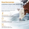 thumbnail image 2 of Farm Innovators Bouchon de Vidange pour Réservoirs d'Élevage Rubbermaid, 2 of 9