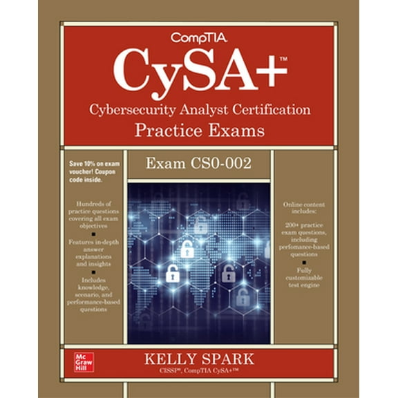 Pre-Owned Comptia Cysa+ Cybersecurity Analyst Certification Practice Exams (Exam Cs0-002) (Paperback) 1260473635 9781260473636