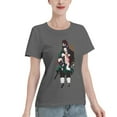 thumbnail image 2 of Women's Basic Short Sleeve T-Shirt Demon Slayer: Tanjirou and Nidouzi, 2 of 6