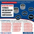thumbnail image 4 of Whole Parts Washer Center post Bearing and Seal Kit Part# 285203 - Replacement and Compatible with Some Admiral, Amana, Crosley, Estate, Inglis, Kenmore, Roper, Magic Chef, Maytag and Whirlpool Washer, 4 of 6