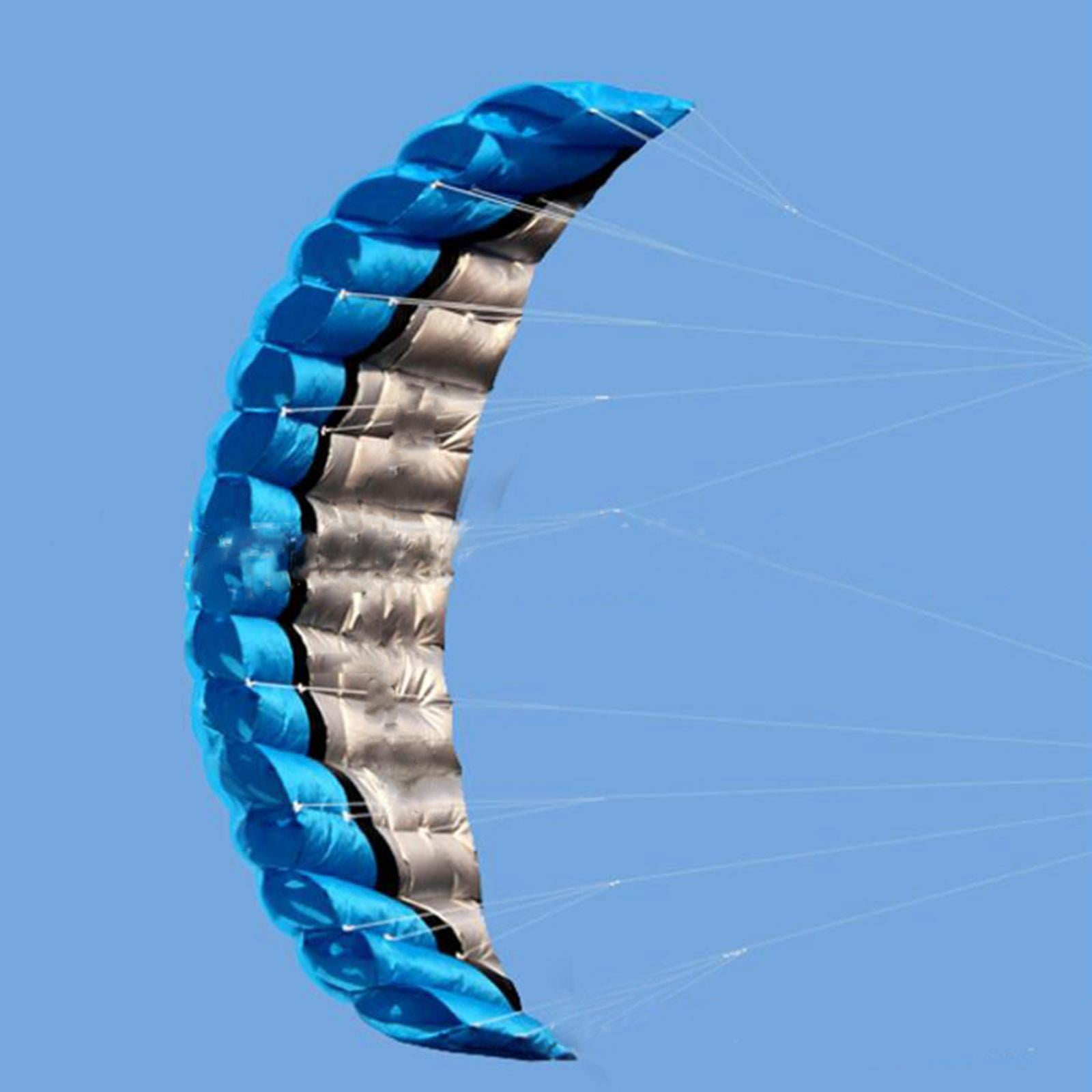 DimyFew 2.5 Line Kite, Seaside Beach Surfboard Flying Sport Parachute urfing Trainer Fly Blue