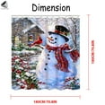 thumbnail image 2 of PULLIMORE Christmas Shower Curtain 70.8 x 70.8 in Santa Claus Snowman Bathroom Curtain Waterproof (Christmas Ball), 2 of 8