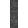 thumbnail image 1 of Safavieh Palazzo 2' X 7'3" Power Loomed Rug in Black and Gray, 1 of 3
