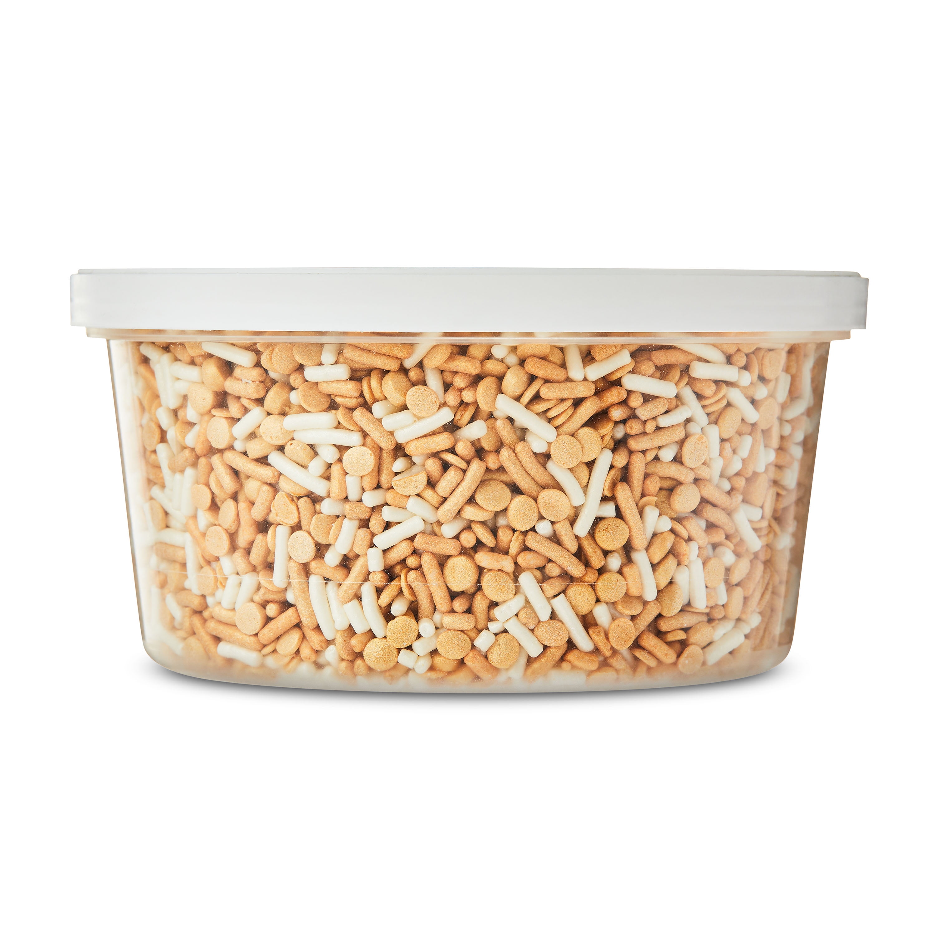(2 pack) Great Value Gold Sprinkle Blend, 10.5 oz Tub