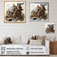 thumbnail image 4 of Designart "A Mills Fairytale: A Drawing" Mills Wall Decor, 4 of 7