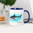 thumbnail image 4 of CafePress - Tiger Shark Mug - 11 oz Ceramic Mug - Novelty Coffee Tea Cup, 4 of 6