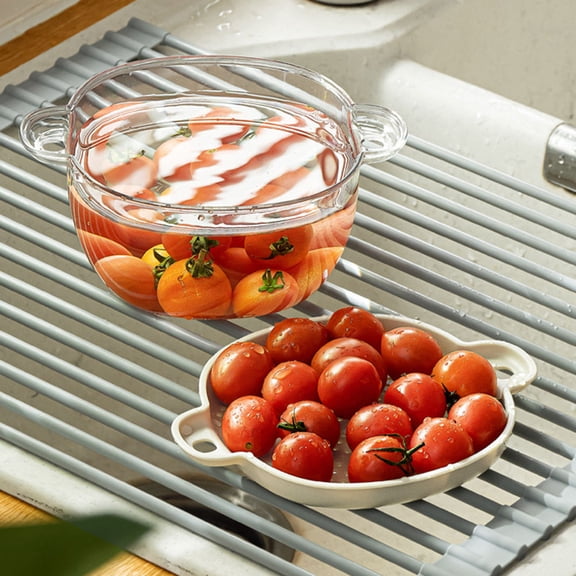 FUTUREORYY Double Layer Fruit and Vegetable Strainer Basket for Kitchen Use