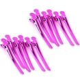 thumbnail image 1 of 12x Clips Metálicos Seccionar Enroscan Peluquería Pinza Estilo Pelo Peluquería Sunnimix Colores brillantes, 1 of 8