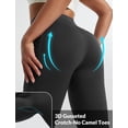 thumbnail image 6 of baleaf Women's Thermal Warm Winter leggings Fleece lined Pants Waterproof High Waisted with Pockets Outdoor Workout Running Tights Black M, 6 of 7
