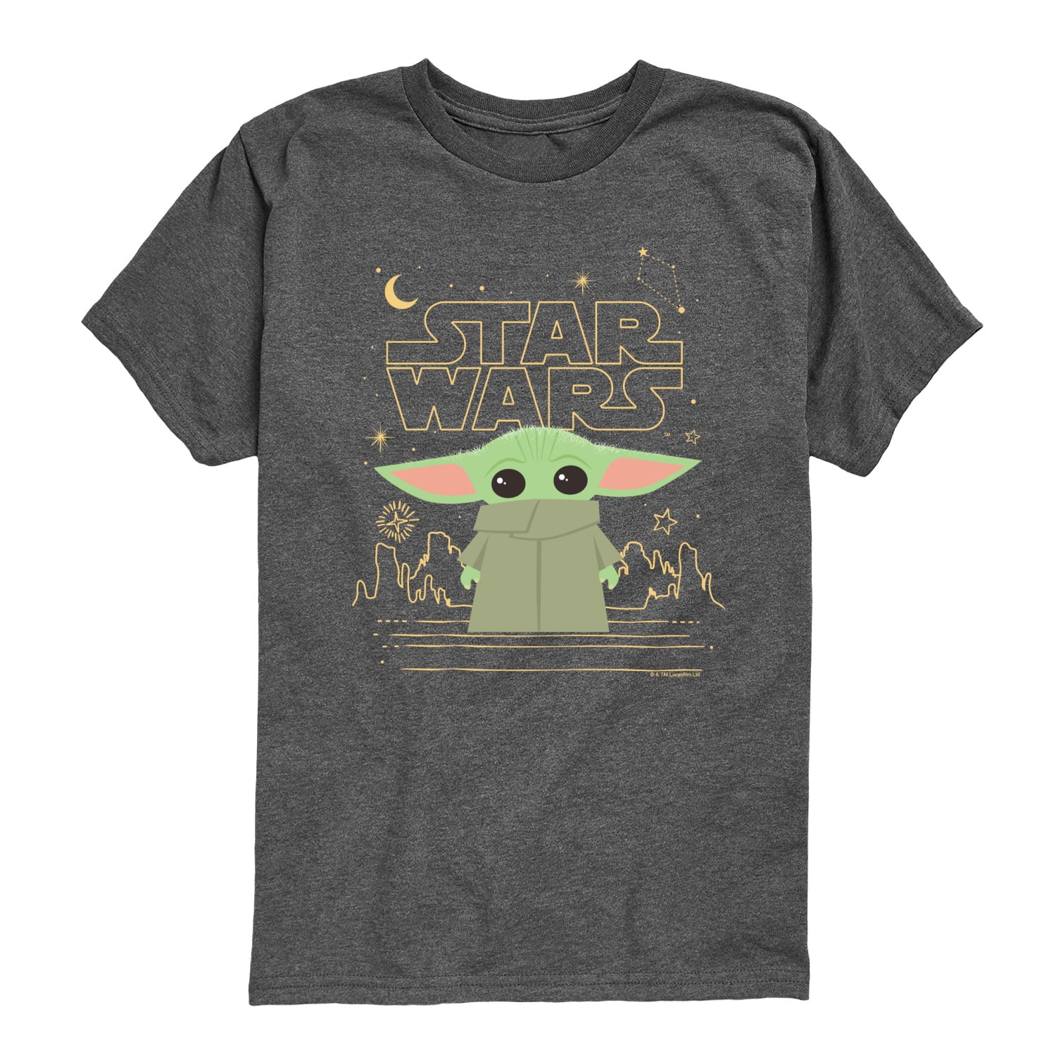 Star Wars - The Child - Youth Boys Short Sleeve Graphic T-Shirt