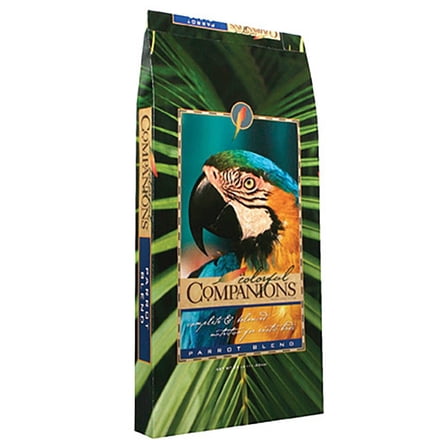 Colorful Companions Parrot Blend Bird Food, 25 lb Bag