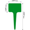 thumbnail image 2 of 60PCS 1.97x3.94'' T-Type Plastic Nursery Garden Plant Label Gardening Flower Classification Marker Thickened Reusable Identification Stakes, 2 of 6