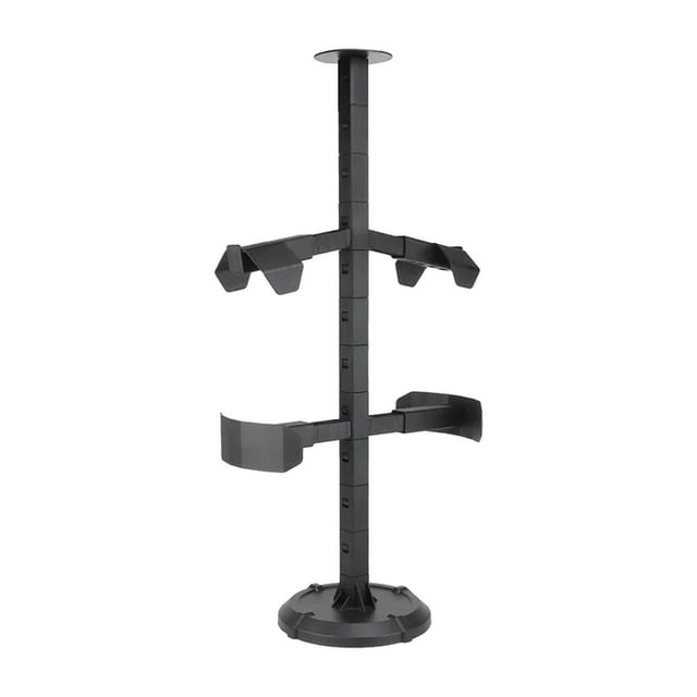 Soporte desmontable para casco deportivo, soporte para chaleco, soporte de exhibición práctico ajustable, perchero para sombreros de exhibición para Negro