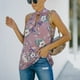 thumbnail image 2 of Camiseta sin mangas con cuello halter para mujer, sin mangas, cuello trasero, cierre de correa, ajuste holgado, camisetas casuales de verano, 2 of 8