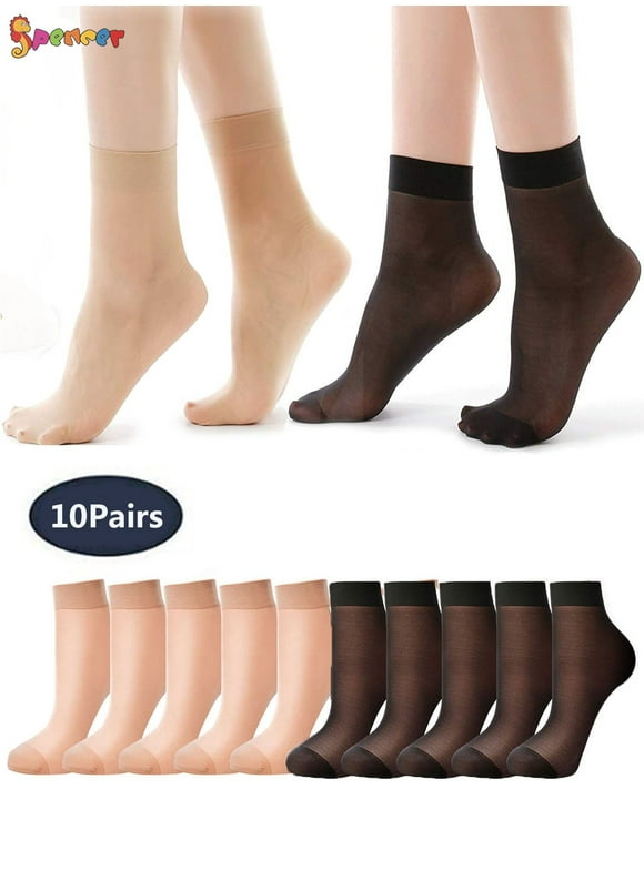 Sheer Ankle Stockings