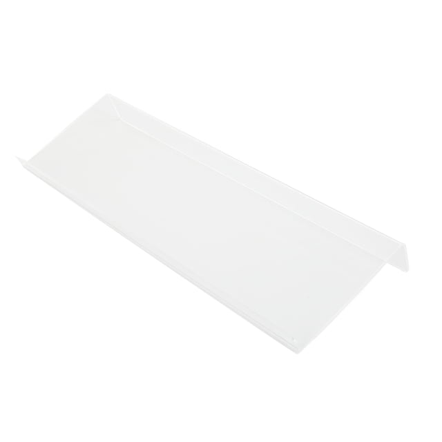 Computer Keyboard Stand Acrylic Tilted Keyboard Holder, Low Front Lip Polished Finish Keyboard Riser Keyboard Holder 1.57 X 17 X 5.5 X 0.7in for Office, Home
